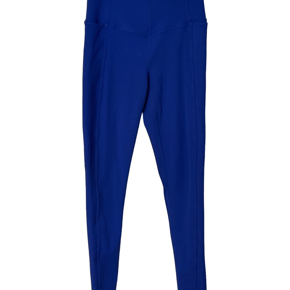 Zella Vibrant Blue Leggings Size Small - Picture 2 of 6